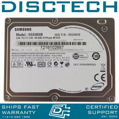 Samsung HS040HB iPod hard drive - Image 1 of 2