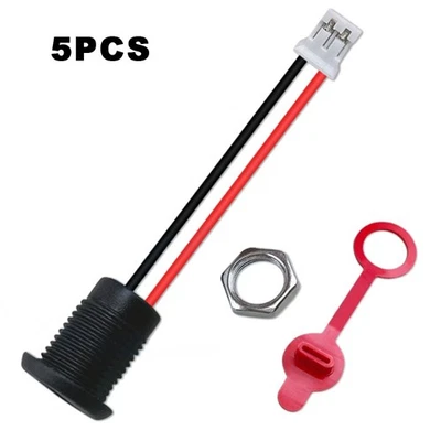 Type-C Female USB Connector Waterproof 500VAC Fast Charging M11x1.0x14x70 - Image 1 of 4