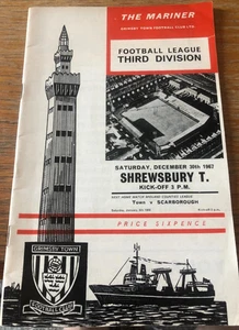1967 1968 GRIMSBY TOWN V SHREWSBURY - Picture 1 of 1