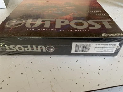 Outpost (Sierra, PC, 1994) CD-ROM for MS-DOS 5.0/Windows 3.1 Big Box New Sealed - Image 1 of 4