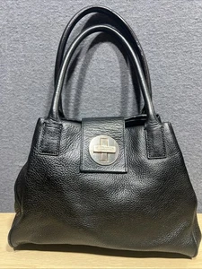 Kate Spade kleine Jessie Bexley Handtasche Beuteltasche schwarz glatt butterweiches Leder - Bild 1 von 14
