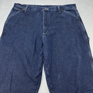 Wrangler Jeans Herren 38x32 Fleece gefüttert 94GRWSD Denim Carpenter Workwear Freizeit - Bild 1 von 14