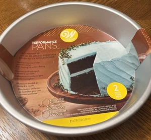 Wilton 2105-7908 Aluminum Performance Pans Set of 2 9-Inch Round New - Picture 1 of 7
