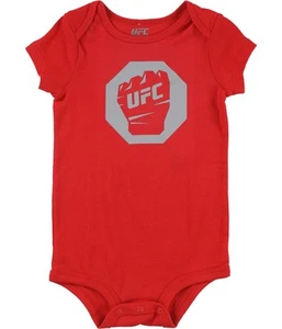 UFC Boys Octagon Logo Creeper Bodysuit Jumpsuit Pajama - Picture 1 of 1