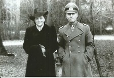 WW II German Photo Erwin Rommel With Wife 