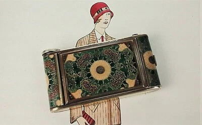 1930's Art Deco Camera Style Vanity Compact Case, Lipstick & Cigarette Sections  - Image 1 of 4