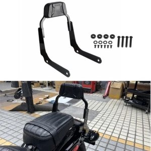 Rear Backrest Sissy Bar For Harley Softail FLDE FLSL FXBB FXBBS FXST 2018-2025 - Picture 1 of 8