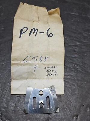 NOS MCCULLOCH MOTOSIERRA PM-6 PLACA DE BARRA INTERIOR #67588 Foto 1 de 2