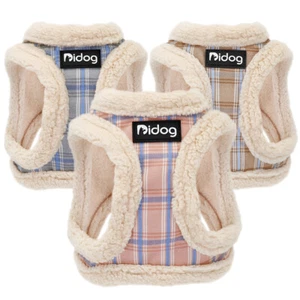 Set Imbracatura e Guinzaglio Morbido per Cani di Piccola Taglia Cucciolo Caldo Pile Pet Walking Gilet - Foto 1 di 15