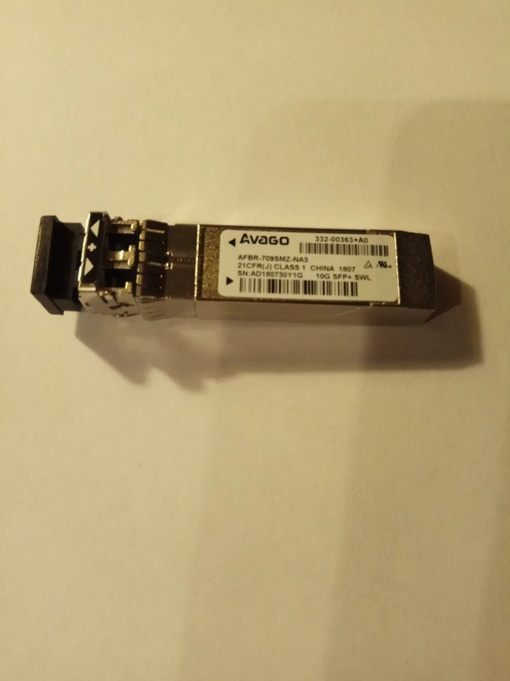New  NetApp X6589-R6 SFP+ Optical 10GB Shortwave Transceiver AFBR-709SMZ-NA3 - Image 1 of 1