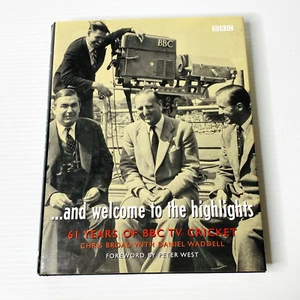 And Welcome To The Highlights by Chris Broad Daniel Waddell HB Cricket BBC 1999 - Imagen 1 de 21