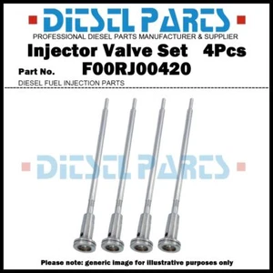 4x Válvula de control inyector F00RJ00420 para Fiat Ducato IVECO Daily 2.3D 0445120011 - Imagen 1 de 6