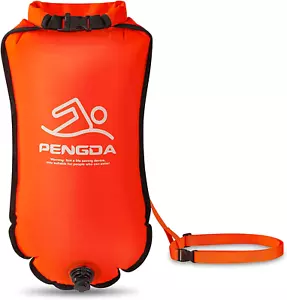 Schwimmboje 25L Wasserdichter Trockensack Sicherheit Schwimmen Open Water Und Tr - Bild 1 von 12