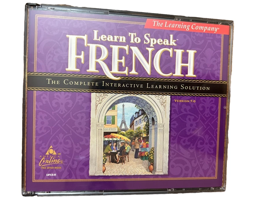 Learn to Speak French 7.0, W 95  / 98, The Learning Company, 1998, Pre-Owned - Image 1 of 3