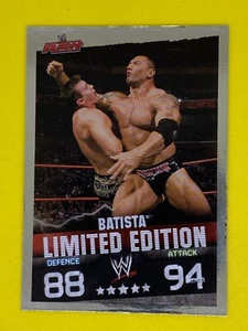 Batista WWE Topps Slam Attax Evolution Limited Edition Wrestling Trading Card - Picture 1 of 1
