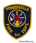 Obsolete Powdersville S.C  Fire Dept. Patch (Invp4720)