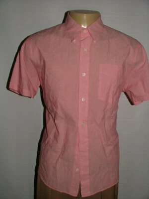 MENS JACK SPADE CASUAL SHIRT SIZE XL 100% COTTON RED SOLID #130 - Image 1 of 4