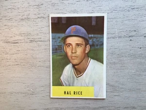 1954 Bowman Hal Rice #219 Pirates EX - Picture 1 of 2