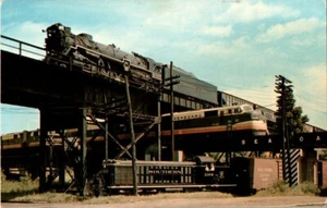 Vintage "Is Two Over One Railroad Fare" Train Postcard | Richmond, Virginia - Picture 1 of 8