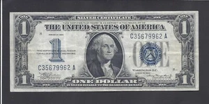 1934 $1 @ SILVER CERTIFICATE @ - Picture 1 of 2
