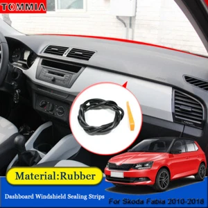 Dust Proof Anti-Noise Car Dashboard Windshield Sealing Strips For Skoda Fabia - Picture 1 of 9