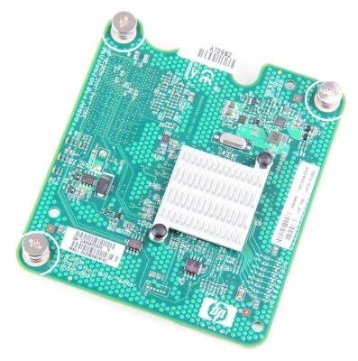 HP NC382M Dual Port 1Gbit/s 1GbE Network Card Blade Server 462748-001 453244-001 - Image 1 of 4