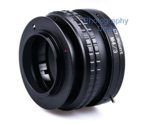 Adjustable Focus Helicoid Macro Tube for Contax/Yashica CY Lens To Micro 4/3 cam - Picture 1 of 4