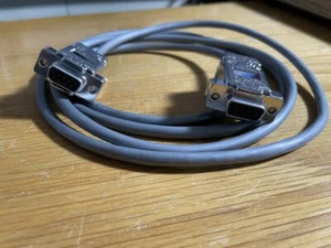 Cable 2 RS232 6 pies con conectores DB9 hembra ambos extremos; conexión de 3 cables.  - Imagen 1 de 3