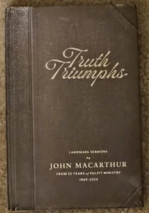 Truth Triumphs John MacArthur Landmark Sermons 1969-2024 New & Sealed - Picture 1 of 1