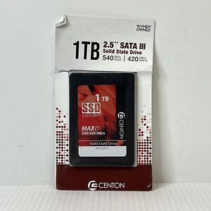 Centon MB Essentials 1TB 2.5" SATA3 SSD 540MB/s Read 420MB/s Write NEW OPEN BOX