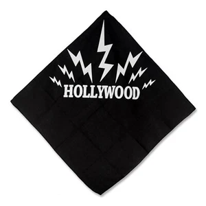 Hollywood Hulk Hogan Black Sparks Bandana - Picture 1 of 7