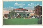 POSTCARD COUNTRY CLUB MARION INDIANA Ivy Covered Arches, Front View