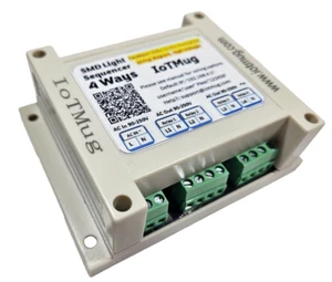 Controller luce sequencer luci alimentate a corrente alternata crea il tuo modello relè abbastanza 4 CH - Foto 1 di 9