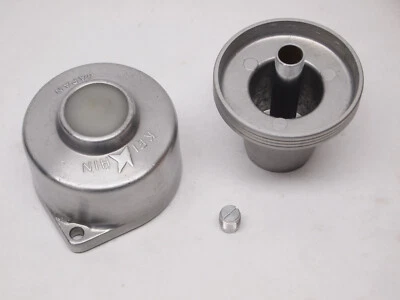 1973 1974 1975 Yamaha TX500 XS500 Carburetor Diaphragm cover cap vacuum slide - Image 1 of 3