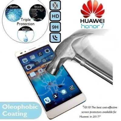 Protector de Pantalla 100% Original Vidrio Templado 9H PLK-AL10 para Huawei Honor 7 Foto 1 de 2