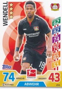 Topps Match Attax 17/18 - 201 - Wendell - Bild 1 von 1