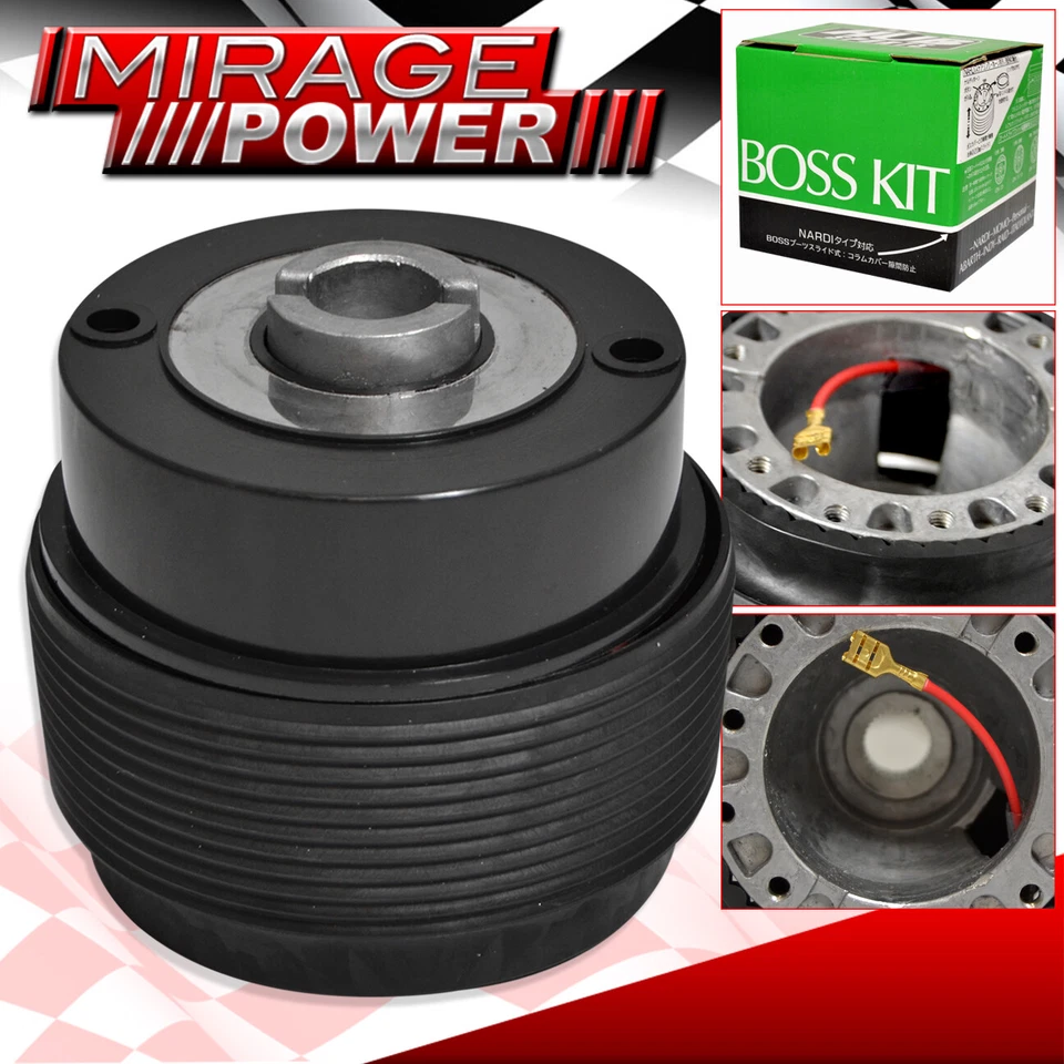 6 Hole Bolt Hole Steering Wheel Hub Adapter Boss KIt For 1990-2005 MIT Eclipse - Image 1 of 1