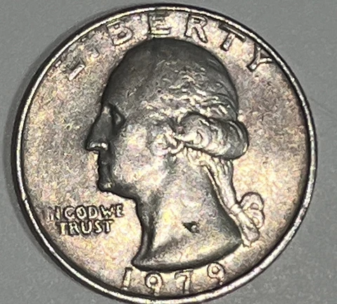 1979 Washington Quarter NO MInt Mark & Letter Errors!!! Cover