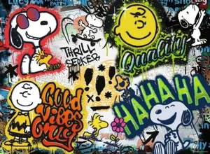 Ravensburger Peanuts Graffiti 500 Piece Jigsaw Puzzle - Picture 1 of 3