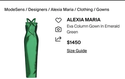 Vestido Alexia Maria Bettina Colección Signature, Talla 6 Foto 1 de 4