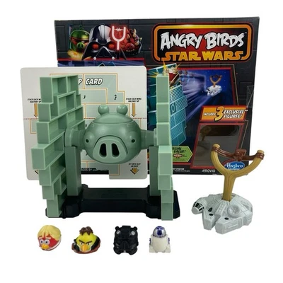 Angry Birds Star Wars Jenga Tie Fighter Game COMPLETE Hasbro Gaming 2013 Rovio - Image 1 of 4