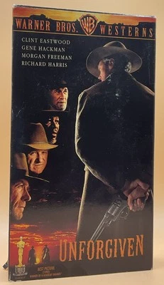 Unforgiven VHS 1992, 1996 Clint Eastwood Gene Hackman **Buy 2 Get 1 Free** - Image 1 of 3