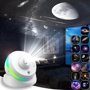 Galaxy Projector, 13 in 1 Meteor Planetarium Star Projector, Realistic Starry - Picture 1 of 5
