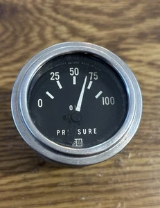 Stewart Warner SW Oil pressure Gauge Vintage Gauge USED Untested AS IS - Bild 1 von 4
