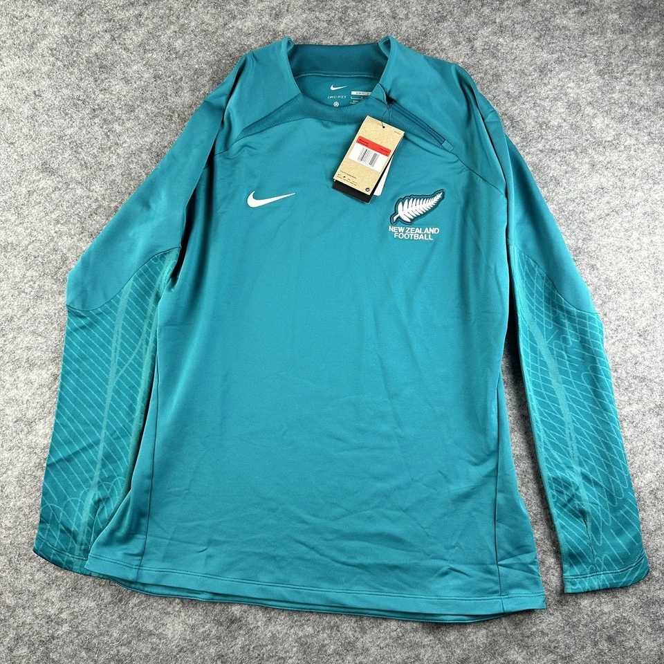 Women’s Nike New Zealand Dri-Fit Soccer Football Drill Top Jersey Size Large - Image 1 of 4