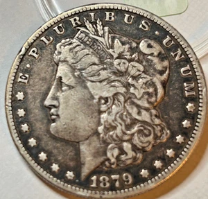 1879 S Morgan Silver Dollar Ungraded Beautiful Silver Coin - San Francisco Mint - Picture 1 of 4