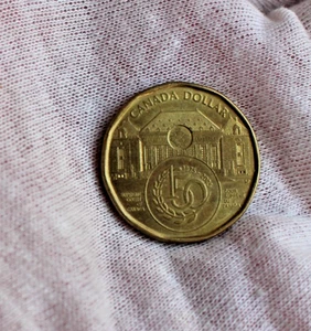 2025 Canada $1.00 Loonie; 150th Anniversary - Supreme Court of Canada; Circ - Picture 1 of 2