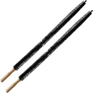 Trockner Entlüftung Reiniger Kit Bürste - 2er Pack Kleidung Fussel Falle 30 Zoll lang schwarz  - Bild 1 von 7