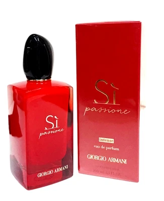 Giorgio Armani Si Passione Intense Eau De Parfum 3,4 oz 100 ml spray feminino - Imagem 1 de 4