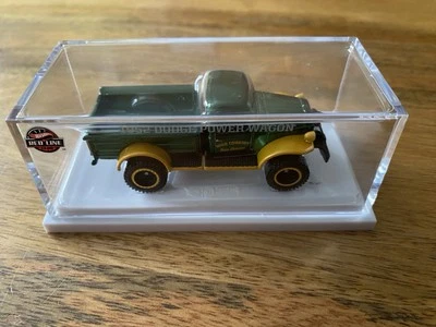 Dodge Power-Wagon 1952 Hot Wheels RLC, verde abeto, pilotos reales, 08193/30000 Foto 1 de 4